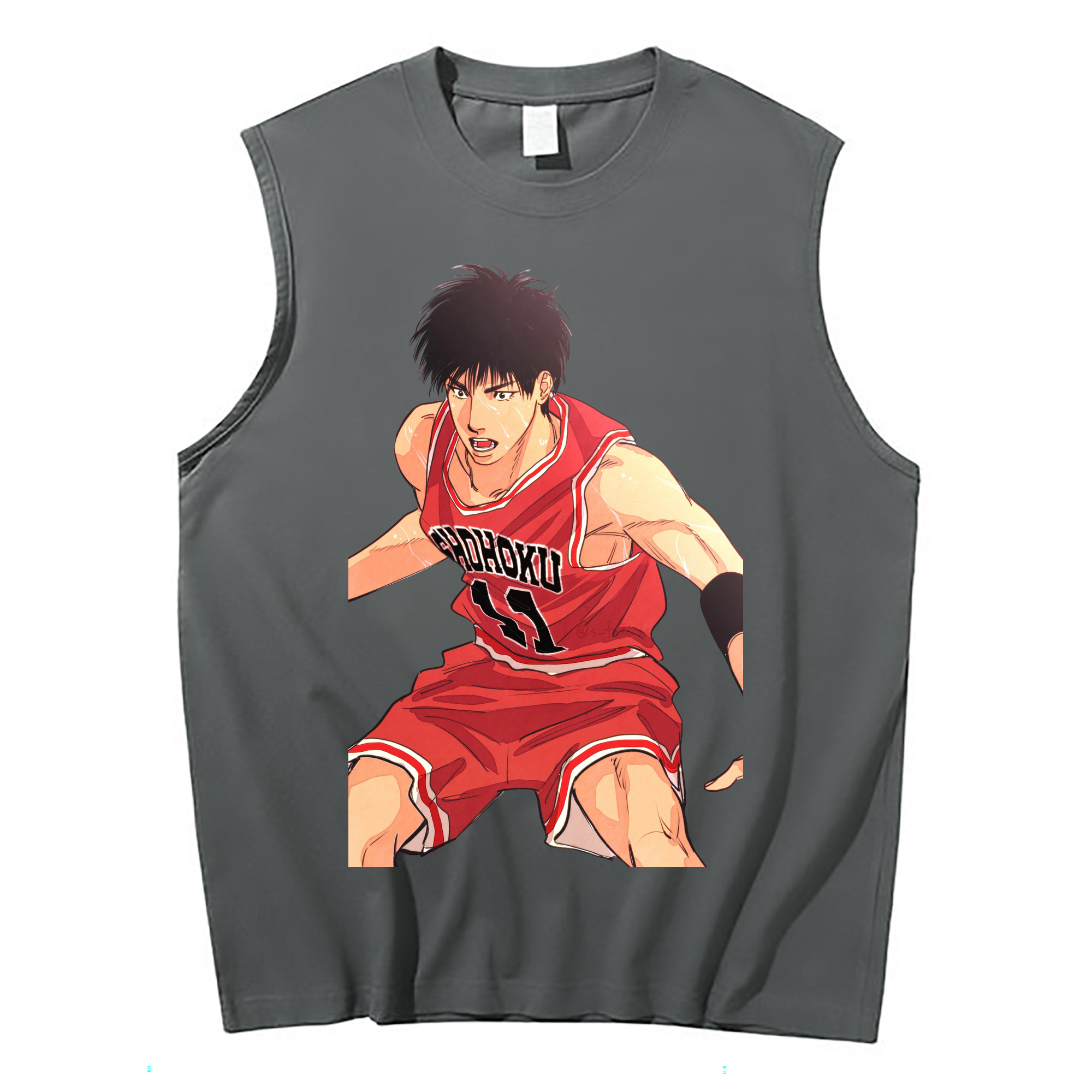 （画像用） SLAM DUNK／スラムダンク コットン100％タンクトップ（フロントプリント）